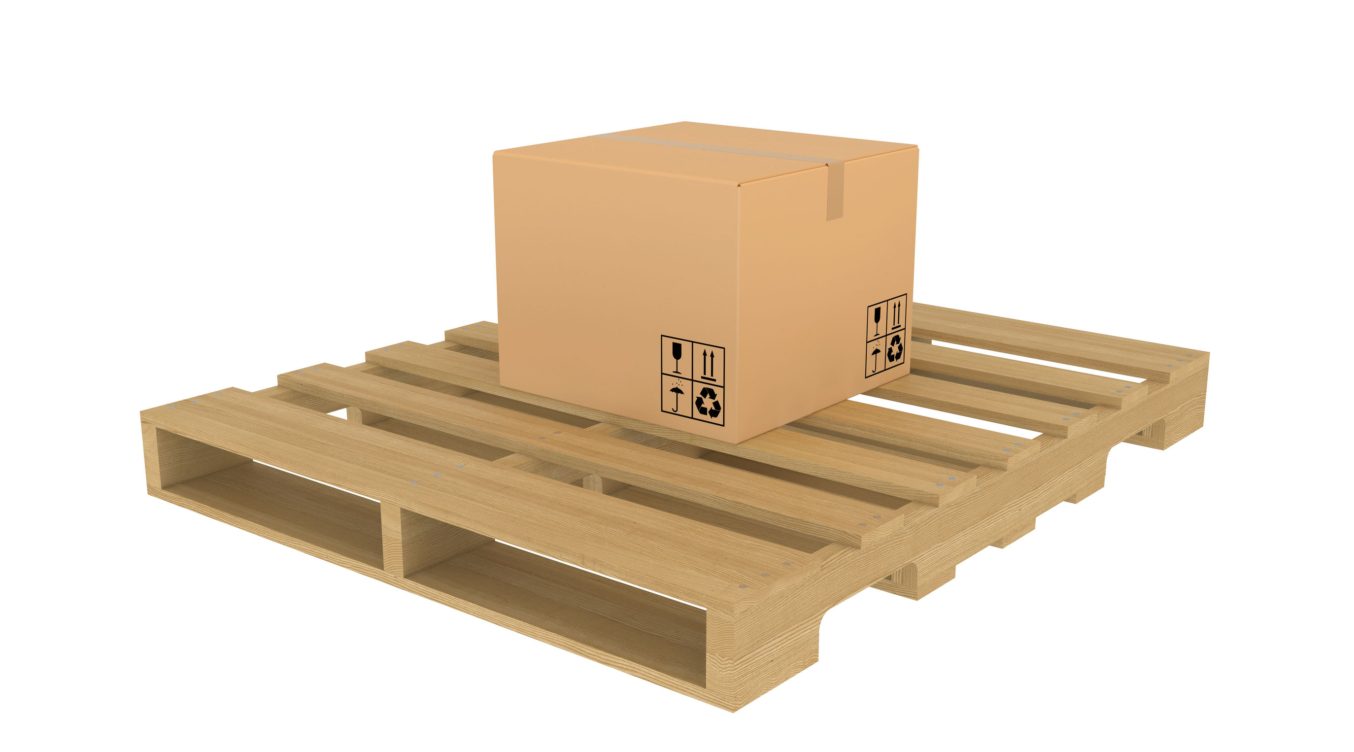 Shipping crates, the first line of defense